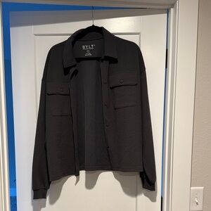 BYLT Black Button-Up Jacket